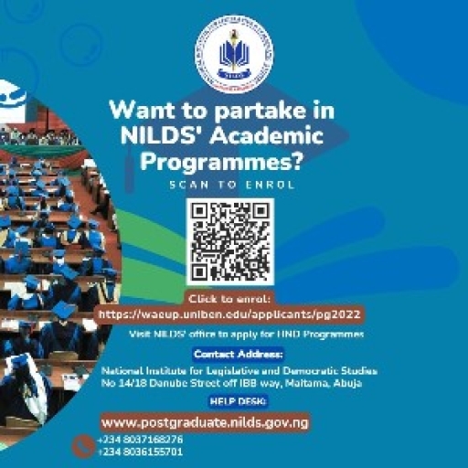 Want to Partake in NILDS' Academic Programmes?